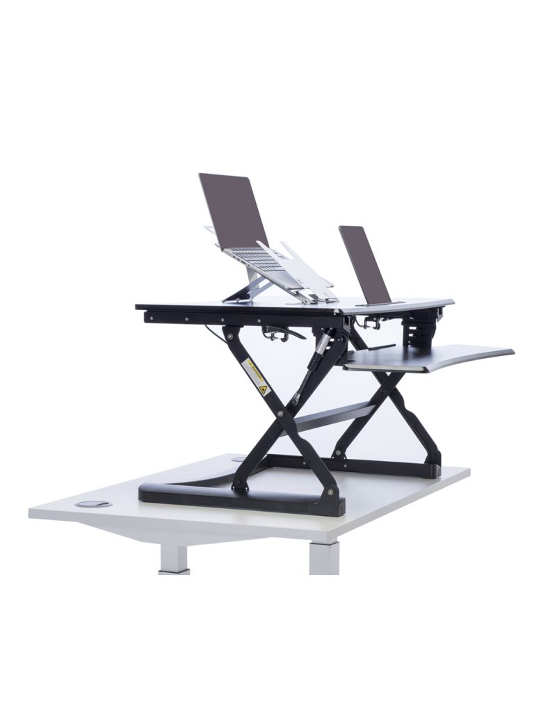 L-E-VATE Sit Stand Office Desk