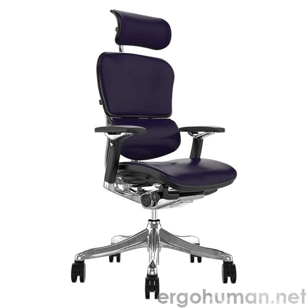 Ergohuman Plus Black Leather Office Chairs